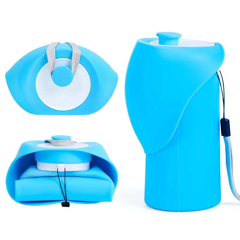 Pet Supplies For Dogs Portable Outdoor Travel Foldable Water Bottle Dog Walking Water Dispenser