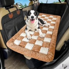 Thickening Felt Anti-slip Dog Car Mattress,Multifunction Dog Bed Sofa,Soft Fabric Washable,Better Dog Outdoor Choice
