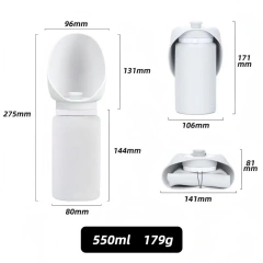 Pet Supplies For Dogs Portable Outdoor Travel Foldable Water Bottle Dog Walking Water Dispenser