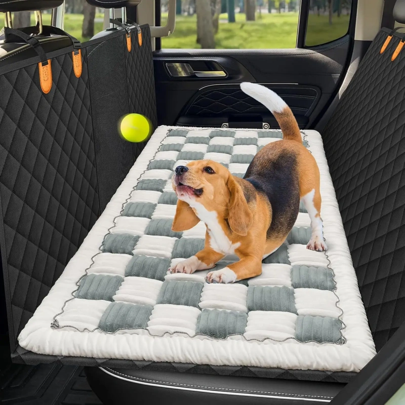 Thickening Felt Anti-slip Dog Car Mattress,Multifunction Dog Bed Sofa,Soft Fabric Washable,Better Dog Outdoor Choice
