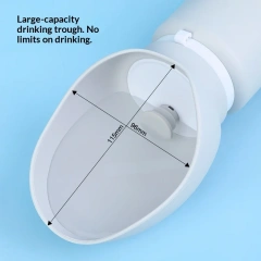 Pet Supplies For Dogs Portable Outdoor Travel Foldable Water Bottle Dog Walking Water Dispenser