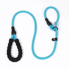 Dog Leash Nylon Reflective Running Leashes Rope Collar 2 In 1 Adjustable Collar Small Meidum Large Pet Harness Leash Dog Collars
