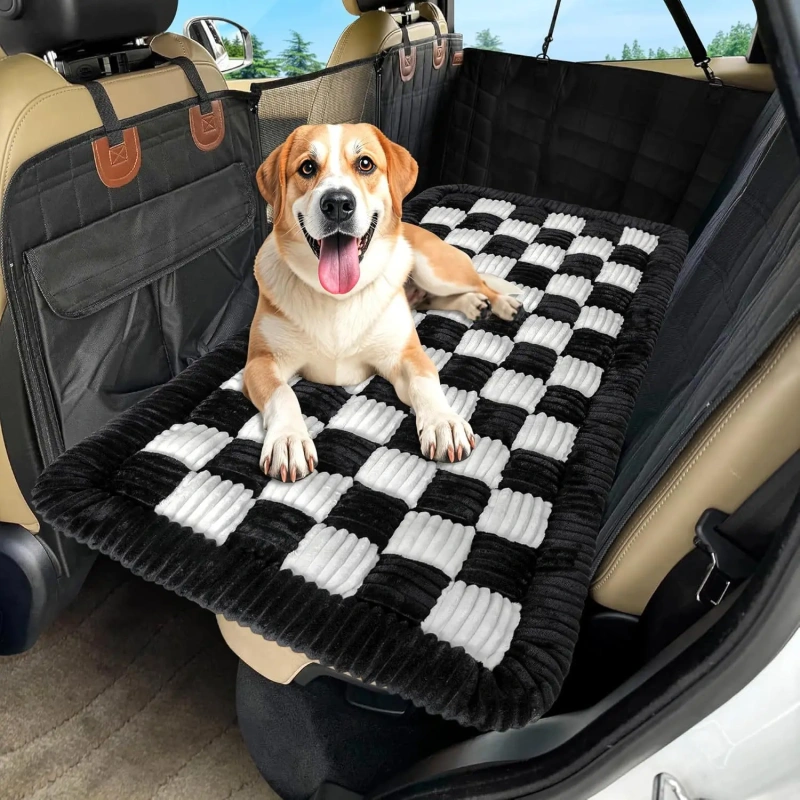Thickening Felt Anti-slip Dog Car Mattress,Multifunction Dog Bed Sofa,Soft Fabric Washable,Better Dog Outdoor Choice