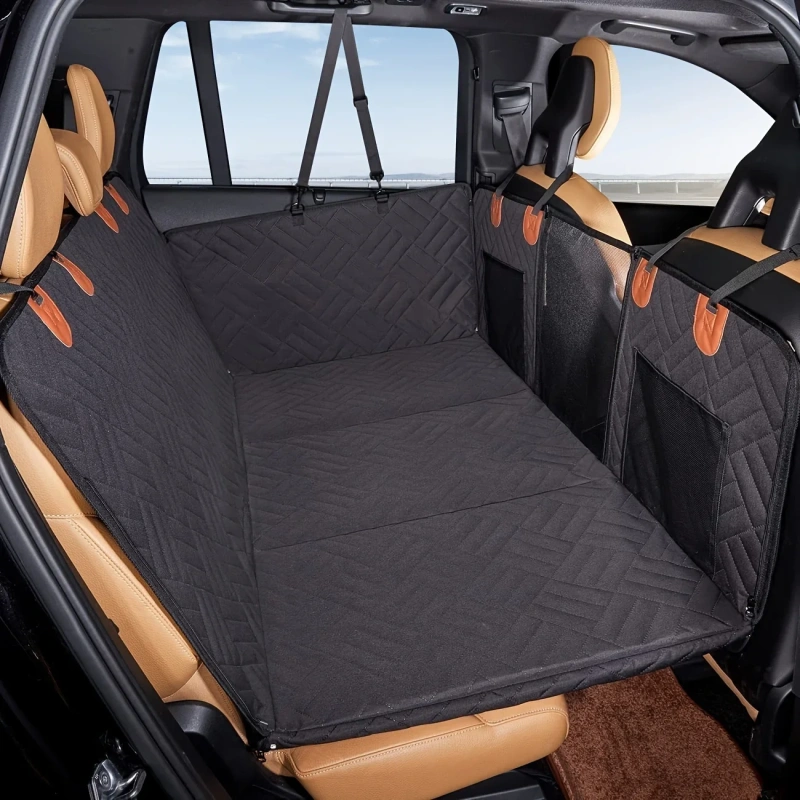 Dog Seat Cover Car Seat Cover For Pets,Waterproof Pet Seat Cover Hammock Scratch Proof Nonslip Durable Soft Pet Back Seat Covers