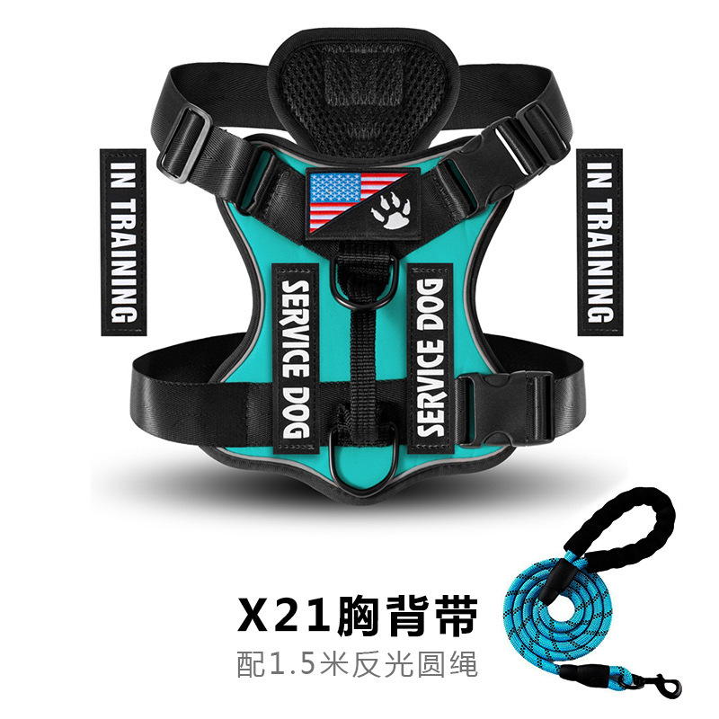Service Dog Harness, Reflective Dog Vest Harness