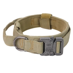 Outdoor Style Heavy Duty Collar for Large Aggressive Dogs  Abrasion-Resistant Cut Proof Durable Outdoor Gear