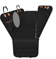 High Quality 4-in-1 Convertible Dog Hammock 100% Waterproof Non-Slip Anti-Scratch Pet Dog Car Seat Cover for Back Seat