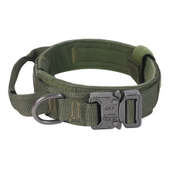Outdoor Style Heavy Duty Collar for Large Aggressive Dogs  Abrasion-Resistant Cut Proof Durable Outdoor Gear