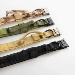 Outdoor Style Heavy Duty Collar for Large Aggressive Dogs  Abrasion-Resistant Cut Proof Durable Outdoor Gear