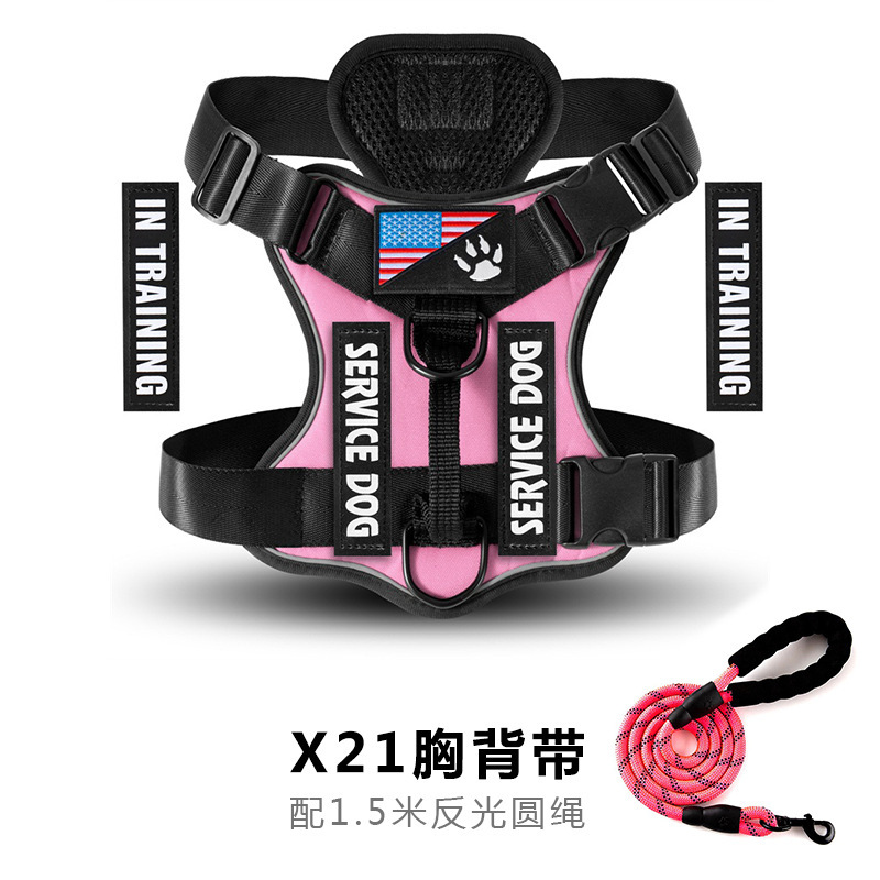 Service Dog Harness, Reflective Dog Vest Harness
