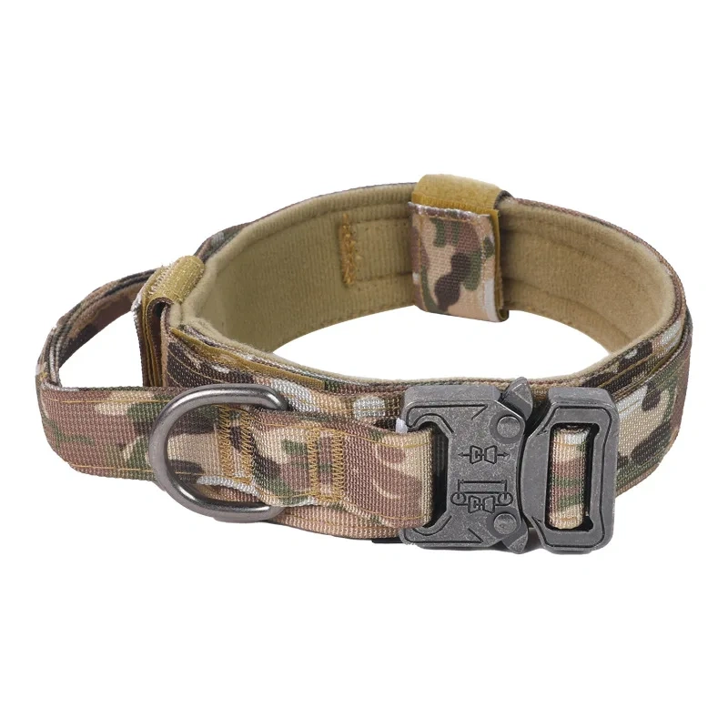 Outdoor Style Heavy Duty Collar for Large Aggressive Dogs  Abrasion-Resistant Cut Proof Durable Outdoor Gear