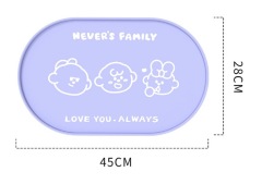 Pet silicone placemats