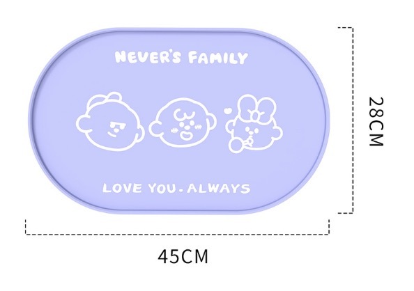Pet silicone placemats