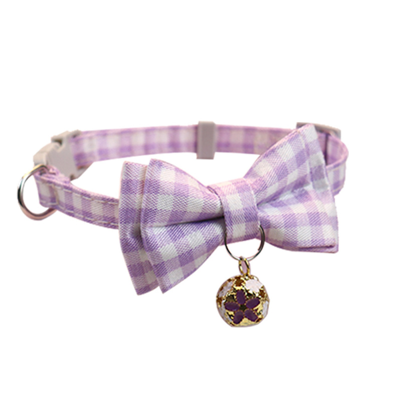 Cat Collar Breakaway With Cute Bow Adjustable