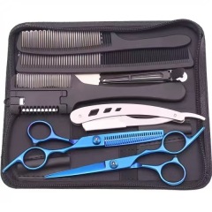 Hair Scissors JP Stainless Hairdressing Scissors 6" Haircut Set Thinning Shears Barber