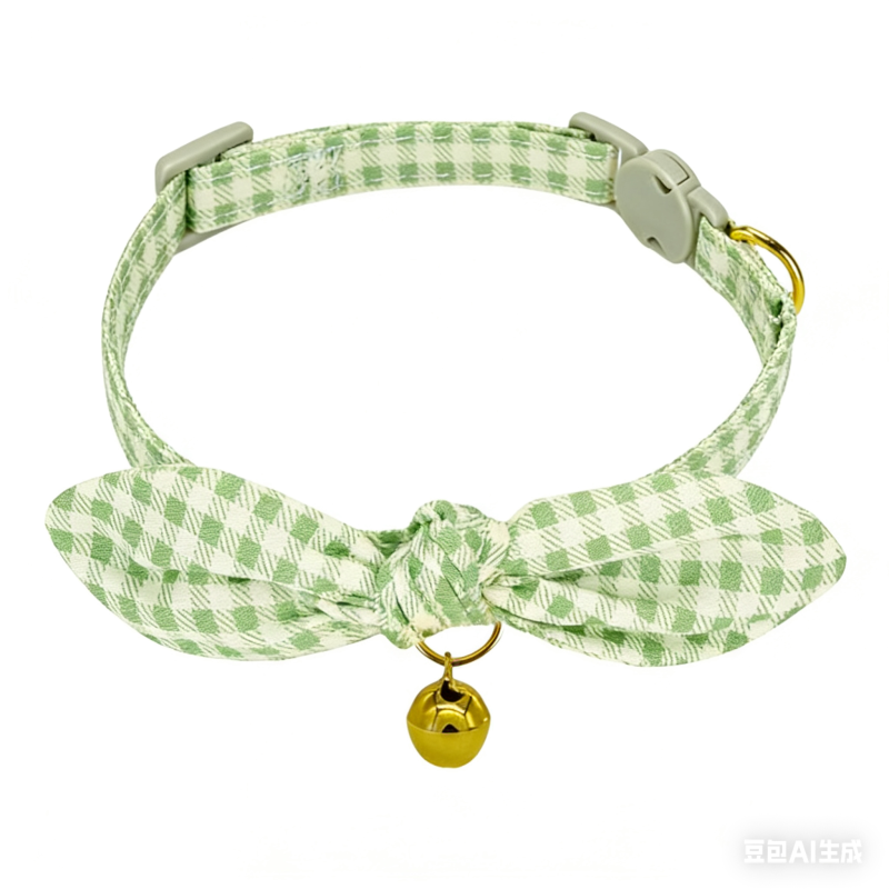 Cotton Bowtie Cat Collar with Bell