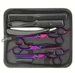 Hair Scissors JP Stainless Hairdressing Scissors 6" Haircut Set Thinning Shears Barber