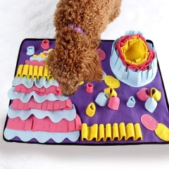 Pet Activity Enrichment Dog Sniffing Mat Food Game Blanket Puzzle Carpet Nose Work Snuffle Mat for Dogs