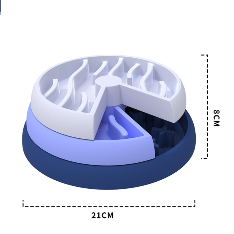 Slow Feeder Dog Bowls Puzzle Interactive Pet Supplies Dog Food Bowl Slow Feeder