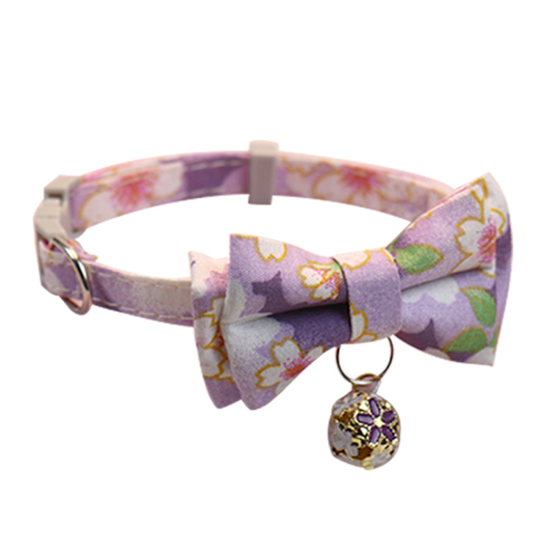 Cat Collar Breakaway With Cute Bow Adjustable