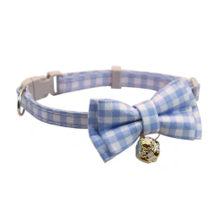 Cat Collar Breakaway With Cute Bow Adjustable Pet Cat Collar Collar Pet Safety Dog Necklace With Adjustable Bell And Bownot G7A8