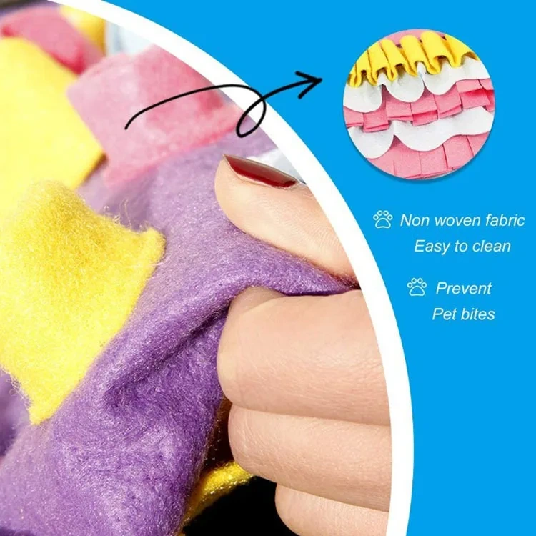 Pet Activity Enrichment Dog Sniffing Mat Food Game Blanket Puzzle Carpet Nose Work Snuffle Mat for Dogs