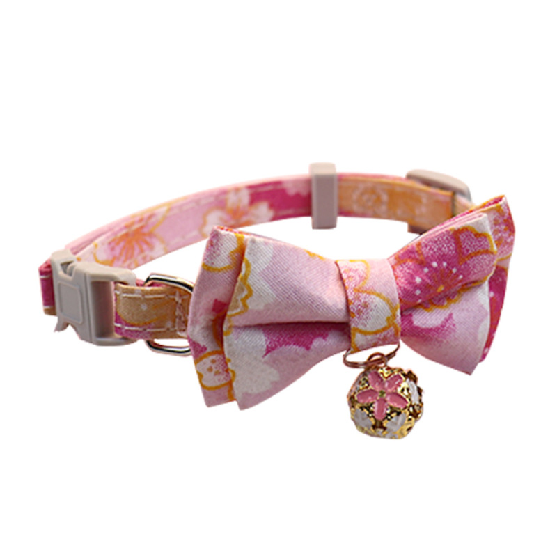 Cat Collar Breakaway With Cute Bow Adjustable