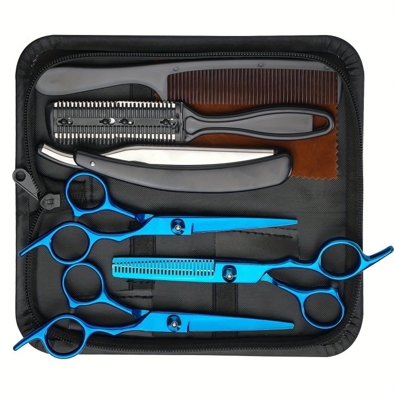 Hair Scissors JP Stainless Hairdressing Scissors 6" Haircut Set Thinning Shears Barber