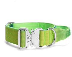 Pet Collars with Quick Release Metal Buckle Tactical Dog Collar with Handle