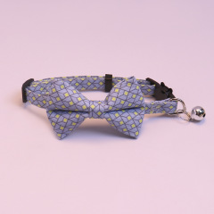 Knitted Bow Pet Collar