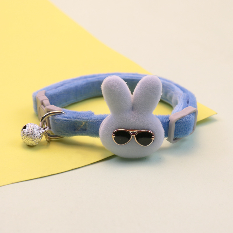 Knitted Bow Pet Collar
