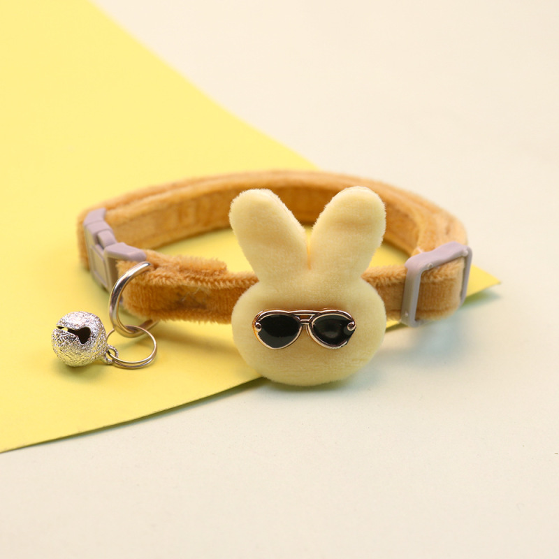 Knitted Bow Pet Collar