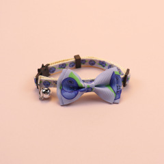 Knitted Bow Pet Collar