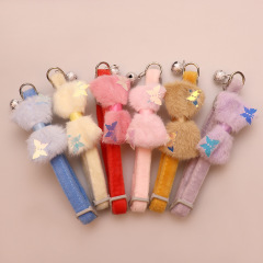 Knitted Bow Pet Collar