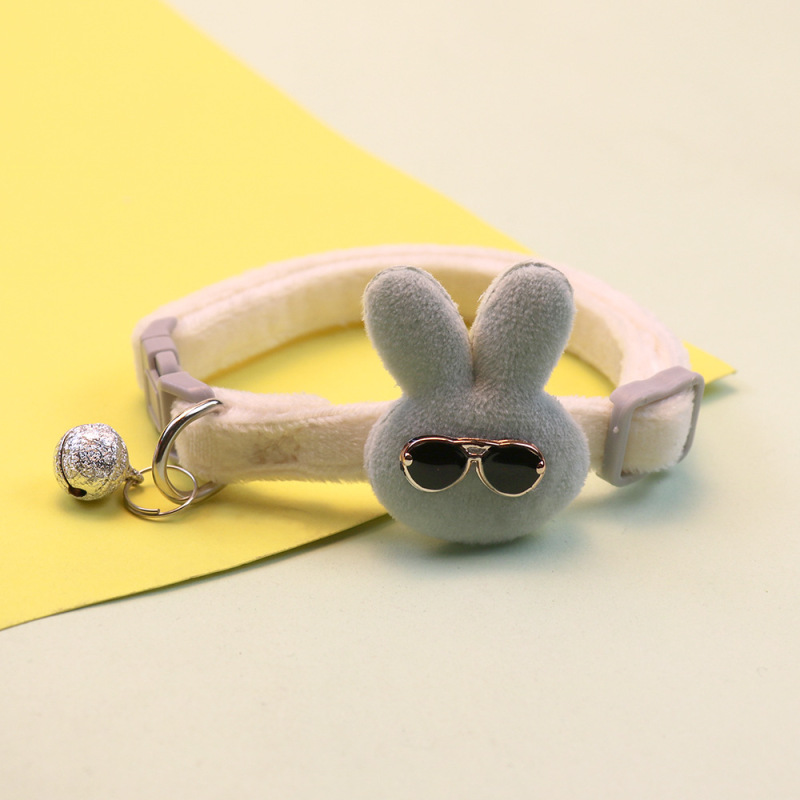 Knitted Bow Pet Collar