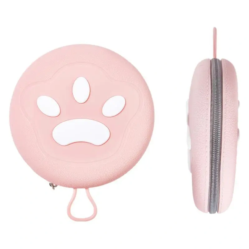 2 in 1 Foldable Pet Food Bowl Portable Silicone Puppy Dual Bowl Outdoor Travel Dog Drinking Bowl Folding Cat Bowls Dog Bowls