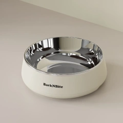 304 Stainless Steel Dog Bowl Eco-Friendly Slow Food Bowl for Medium and Large Dogs Anti-Knock Pet Supplies Wholesale Retail