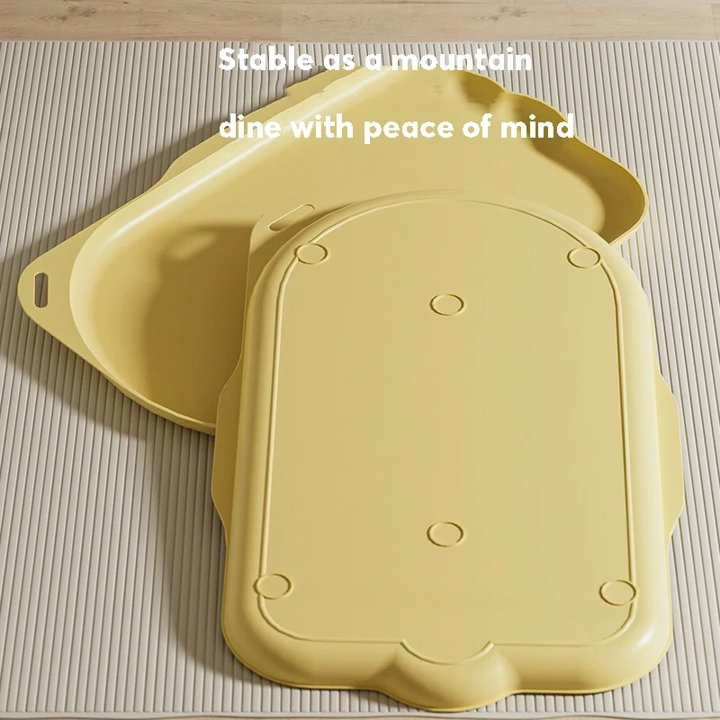 Waterproof Stain-resistant Non-slip Soft Plastic Cat & Dog Food Bowl Mat Large Cleaning Mat Pet Supplies