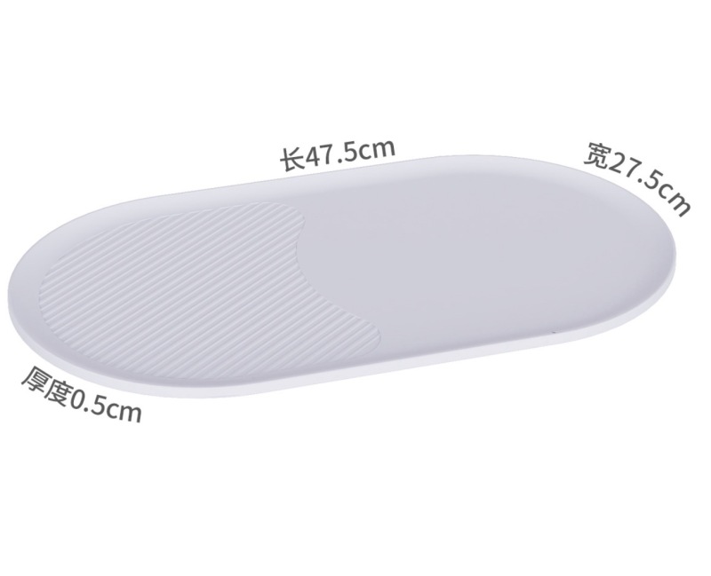 Easy-to-clean Spill-proof Water-resistant Anti-slip and Durable Pet Food Bowl with Silicone Pet Mat