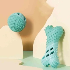 MOFESIPI Dog Toy Leakage Dog Teeth Grinding Stick Outdoor Water Float Toy Self Enjoyment Relieving Tool Puzzle and Bite Toy