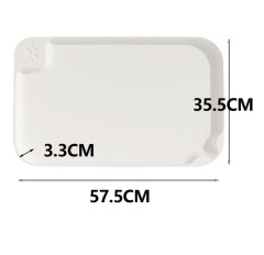 Pet Meal Mat Waterproof, Anti Fouling, and Anti slip Cat Bowl Mat Plastic