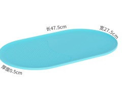 Easy-to-clean Spill-proof Water-resistant Anti-slip and Durable Pet Food Bowl with Silicone Pet Mat