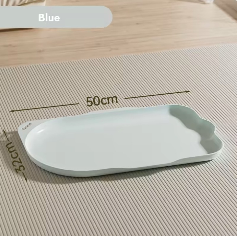 Waterproof Stain-resistant Non-slip Soft Plastic Cat & Dog Food Bowl Mat