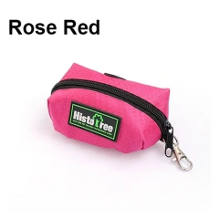 Outdoor Portable Pet Dog Poop Bag Dispenser Storage Bag Supplies Pet Waste Bag Carrier Dog Walking Accessories Cleaning Supplies