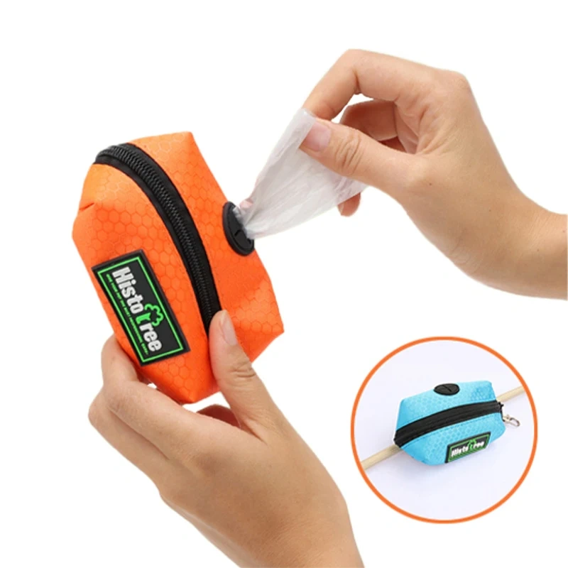 Outdoor Portable Pet Dog Poop Bag Dispenser Storage Bag Supplies Pet Waste Bag Carrier Dog Walking Accessories Cleaning Supplies