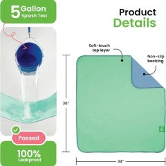 Washable Diaper Pad Pet Cat Supplies Reusable Diaper Care Pad Turning Pad Dog Pad Waterproof and Urine-Proof