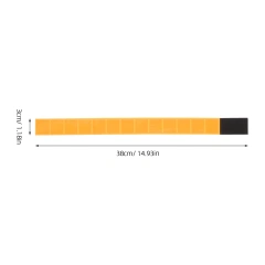4pcs Night Running Belt Reflective Tape Cycling High Visibility Safety Wristband Leg Strap For Running Walking Workout Bike