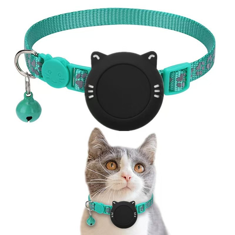 Cat reflective collar anti-loss device protective cover