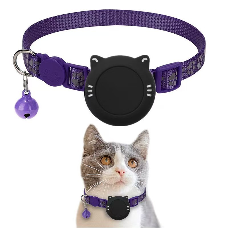 Cat reflective collar anti-loss device protective cover