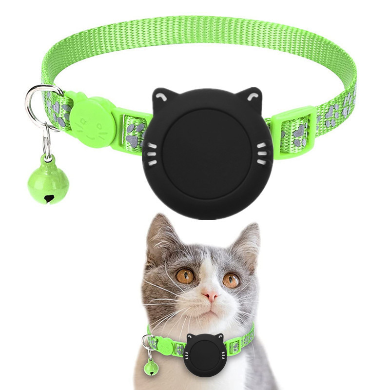 Cat reflective collar anti-loss device protective cover